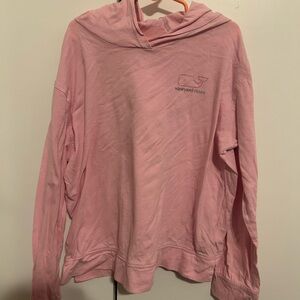 Vineyard Vines Light Pink, Pullover girls classic long sleeve size large (14)